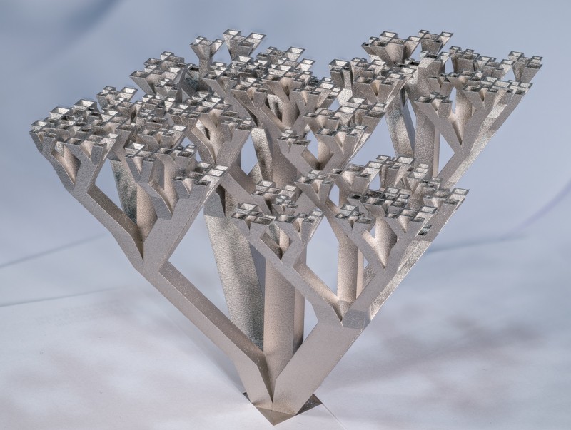 Quasi-fractal structures